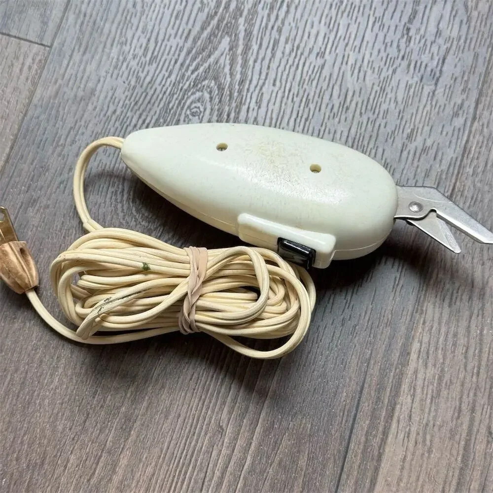 Vintage 1960s Dritz Electric Scissors Original Swiss Design WORKS